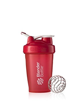 BlenderBottle Classic Loop Top Shaker Bottle, Red/Red, 20-Ounce