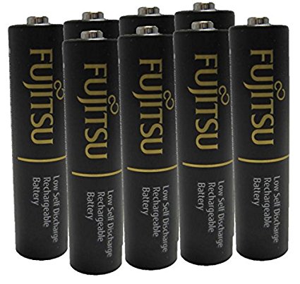 Fujitsu AAA Ready-to-use HR4UTHC 950mAh (Min. 900mAh) rechargeable battery NiMH 1.2V Made in Japan 8 Pcs