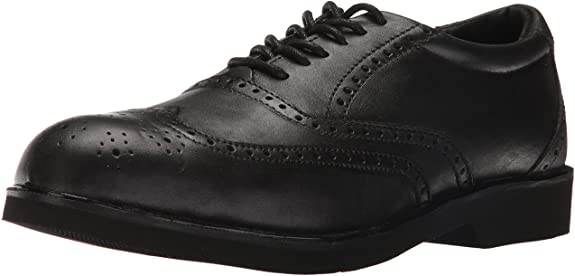 Rockport  Dressports, Men's, Black, Steel Toe, EH, Wing Tip Oxford