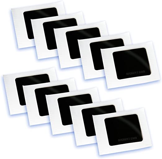 10 Black NTAG203 NFC Tags from NFCGuyz - Use with Galaxy S5 LG G3 & All Others