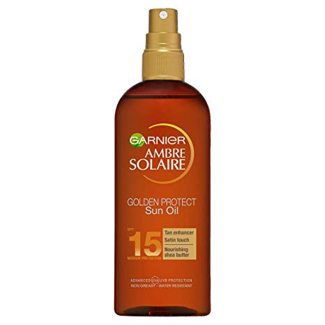 Ambre Solaire Golden Protect Sun Oil SPF15 150ml