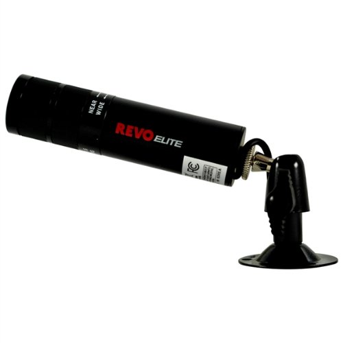 REVO America RECLP0409-1C Elite 700TVL Indoor/Outdoor Covert Lipstick Style Surveillance Camera with Varifocal Lens (Black)