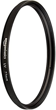 AmazonBasics UV Protection Camera Lens Filter - 77mm