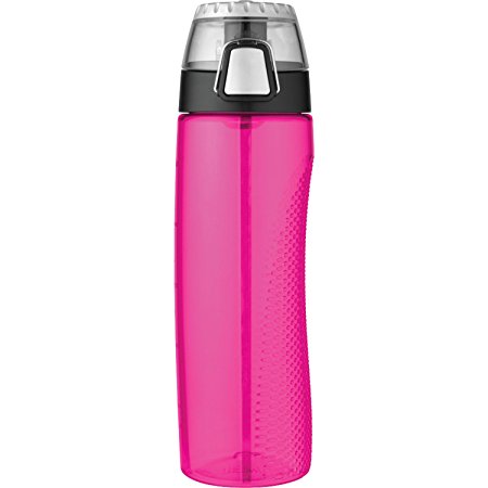 Thermos 24 Ounce Tritan Hydration Bottle with Meter, Magenta