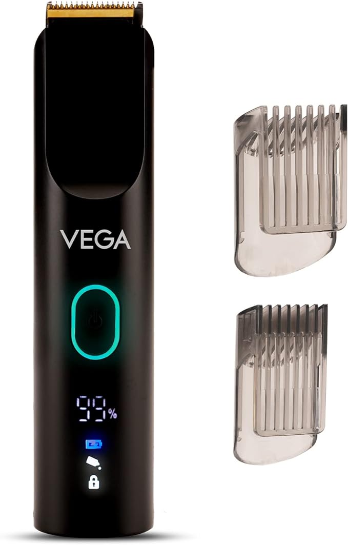 Vega SmartOne Series S1 Beard Trimmer for Men, 120 mins Runtime, IPX7 Waterproof 40 Length Settings, (VHTH-30)