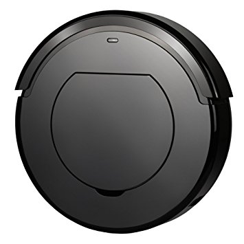 Klinsmann KRV 205 Robotic Vacuum Cleaner with Thin Body and Dry Mopping, Anti-dropping Sensor