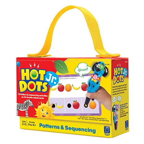 Educational Insights Hot Dots Jr. Card Set - Patterns & Sequencing