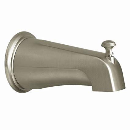 Moen 3808BN Kingsley Replacement Shower Tub Diverter Spout, Brushed Nickel