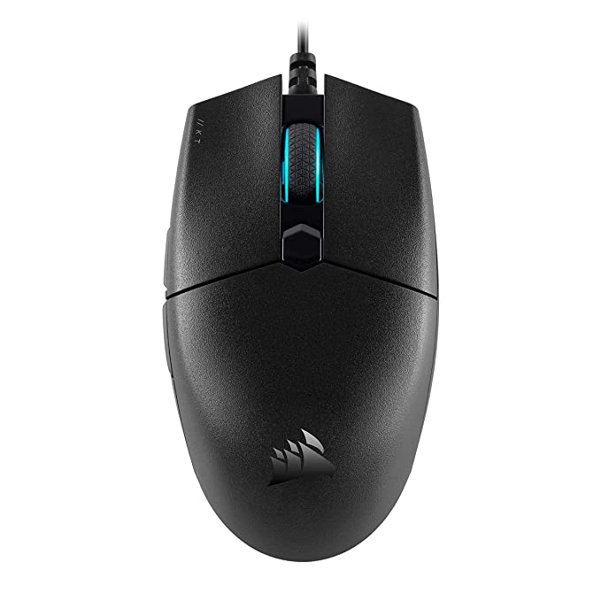 Corsair Katar Pro Ultra-Light Optical Gaming Mouse, Backlit RGB LED, 12400 DPI - Black