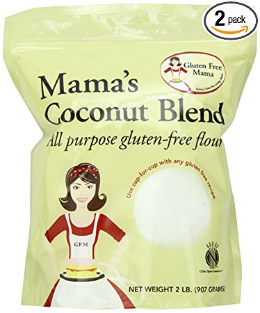 Gluten Free Mama's Coconut Flour  Blend  2lbs (2pack)