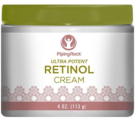 Retinol Cream Ultra Potent vitamin A Cream 4 oz Jar 400,000 IU per Jar