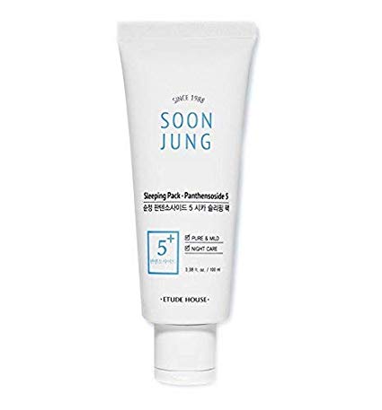 Etude House SoonJung 5 Panthensoside Cica Sleeping Pack (100ml)