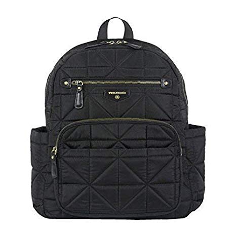 TWELVElittle Companion Backpack Diaper Bag, Black