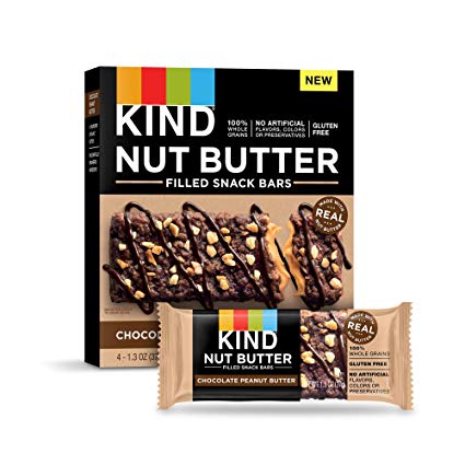 KIND Nut Filled Bars, Chocolate Peanut Butter, 32 Count