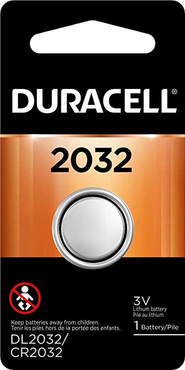 Duracell CR2032 3V Lithium Button Battery