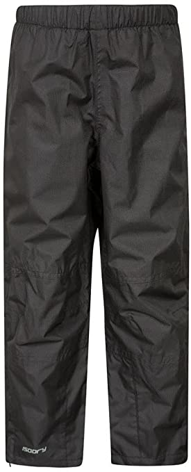 Mountain Warehouse Spray Kids Waterproof Rain Pants -For Boys & Girls