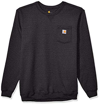 Carhartt Men's Crewneck Pocket Sweatshirt (Regular and Big & Tall Sizes)