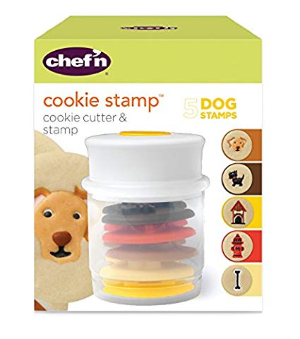 Chef'n Cookie Cutter and Stamp (Dog Shapes)