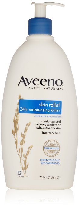 Aveeno Active Naturals Skin Relief 24 Hour Moisturizing Lotion, 18 oz.