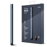 elago Stylus Slim for All iPhones iPadAirMini and Galaxy Tab -World First Replaceable Tip Extra Rubber Tip included-Jean Indigo