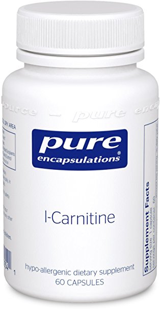 Pure Encapsulations - l-Carnitine - Hypoallergenic Supplement for Cardiovascular and Endurance Support* - 60 Capsules