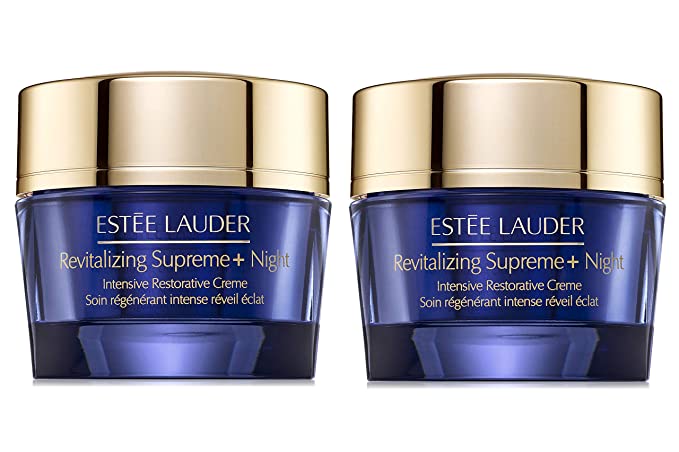 Pack of 2 x Estee Lauder Revitalizing Supreme  Night Intensive Restorative Creme, 0.5 oz Sample Size Unboxed