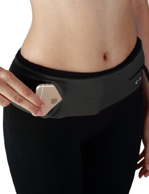 Yoga Reflex Running Belt Waist Pack Universal Outdoor Sports Workout Fanny Pack (XS-XL)