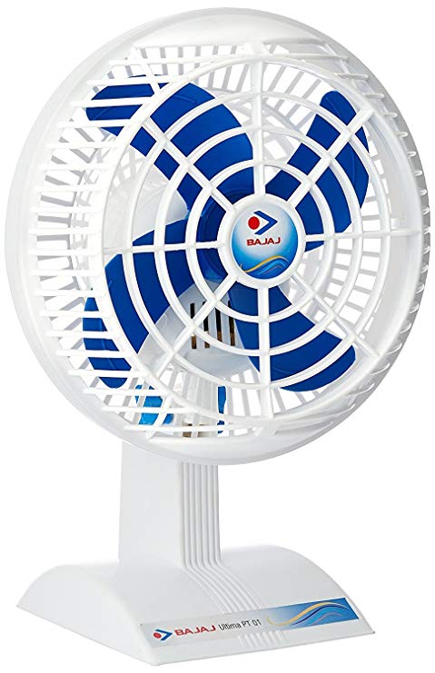 Bajaj Ultima PT01 200mm Table Fan (White)