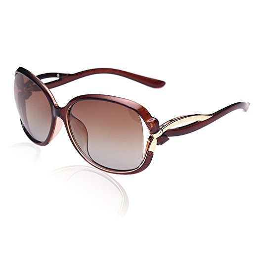 Duco Women's Stylish Polarized Sunglasses Star Glasses 100% UV Protection 2229