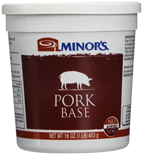 Minor's Pork Base No Added MSG, 16 Ounce