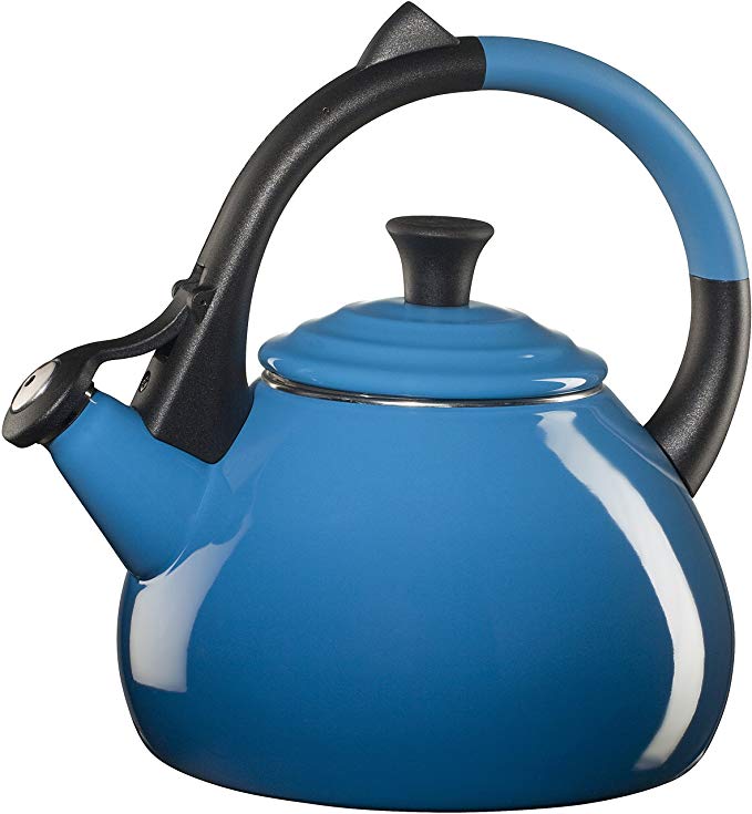 Le Creuset Enameled Steel 1.6-Quart Oolong Tea Kettle, Marseille