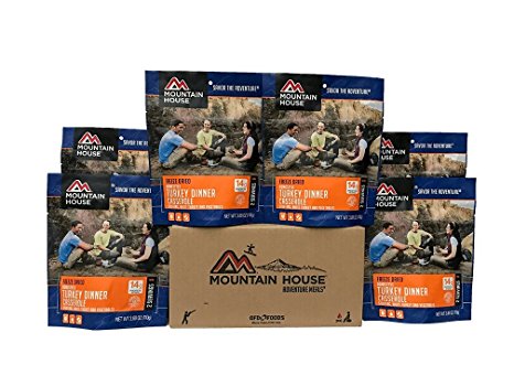 Mountain House Homestyle Turkey Dinner Casserole (6-Pack) - Freeze Dried Food