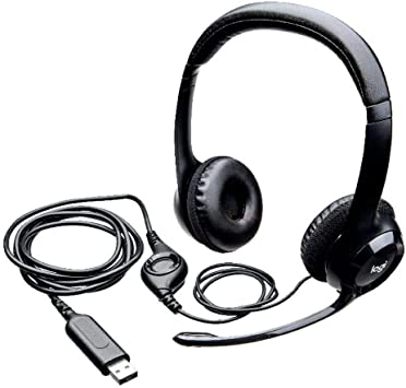 Logitech ClearChat Comfort/USB Headset H390 (Black)