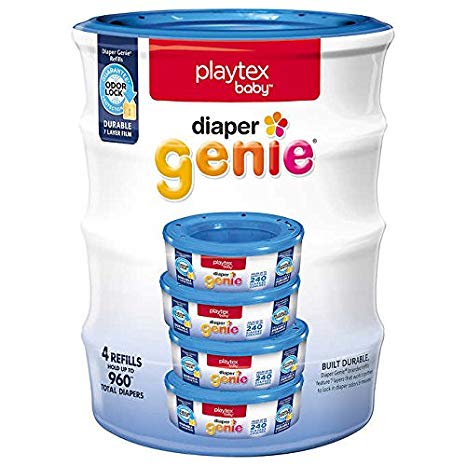 Playtex Diaper Genie Refill Gift Set - For 960 Diapers - Great for Baby Registry