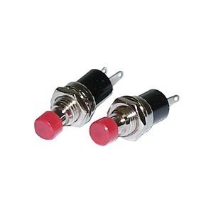 Sub-Mini Push Button Momentary Switch - Off - (On) / 2 Pack : 30-2289