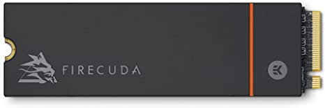 Seagate FireCuda 530 4TB Internal Solid State Drive - M.2 PCIe Gen4 ×4 NVMe 1.4, Transfer speeds up to 7300MB/s, 3D TLC NAND, 5100 TBW, 1.8M MTBF, Heatsink, with Rescue Services (ZP4000GM3A023)