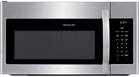 FRIGIDAIRE FFMV1846VS 30" Stainless Steel Over the Range Microwave with 1.8 cu. ft. Capacity, 1000 Cooking Watts, Child Lock and 300 CFM