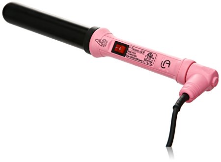 Le Angelique Curling Iron with Clips  Pink