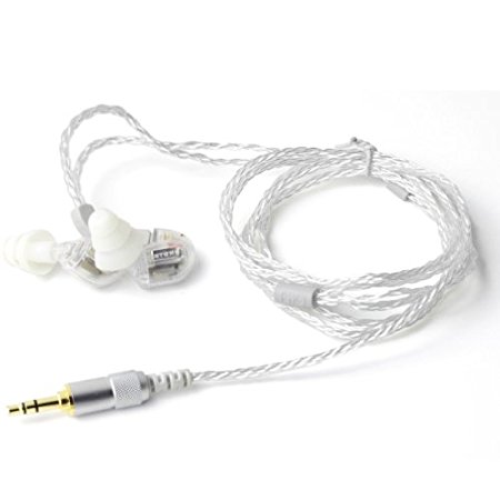 FiiO 120cm / 47.24" Replacement Cable for Westone UM3XRC/W4R, JH Audio JH13/JH16 and Earsonics SM64 Headphones, Silver