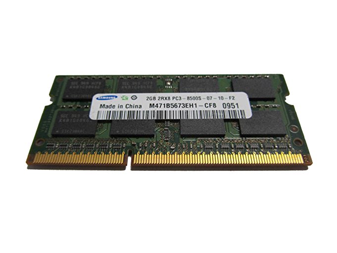 2GB PC3-8500 (1066Mhz) 204 pin DDR3 SODIMM Samsung M471B5673EH1-CF8 (CJT-S)-RAM