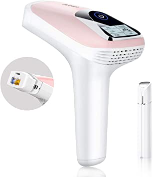Veme Laser Hair Removal Device for Women with 500000 Flashes Permanent IPL Hair Remover for Face, Armpit, Arm, Chest, Back, Bikini Line and Leg & Eye Massager