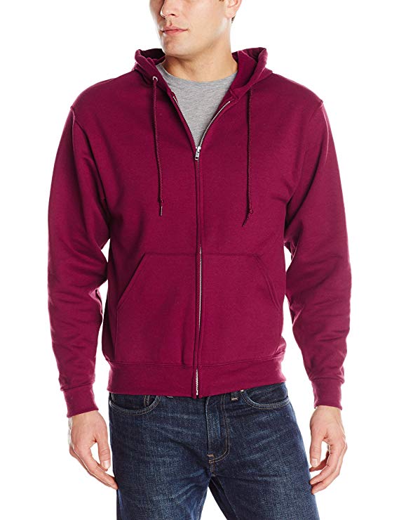 Jerzees Men's Adult Full-Zip Hooded Sweatshirt