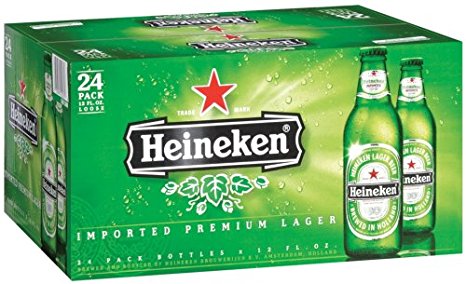 Heineken Beer, 24 pk 12 oz Bottles