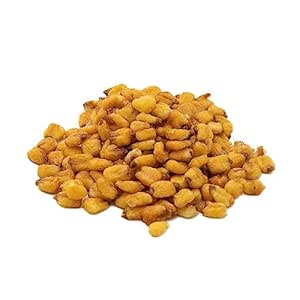 Unsalted Roasted Corn Kernels, OliveNation Cancha Corn Snacks Plain Unsalted, Delicious High Fiber Snack - 8 oz