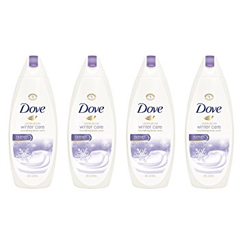 Dove Body Wash, Winter Care 22 oz, 4 Count