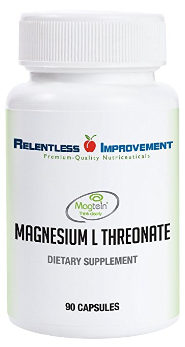 Relentless Improvement Magtein Magnesium L Threonate