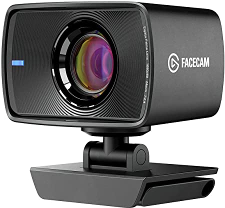 Elgato Facecam - True 1080p60 Full HD Webcam, Sony® Sensor, Fixed-Focus Glass Lens, Optimized for Indoor Lighting, onboard Memory, Detachable USB-C