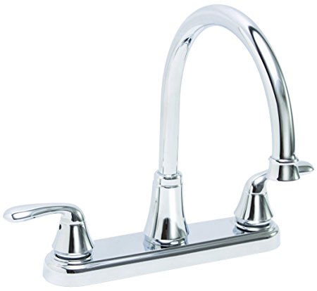 Premier 126965 Waterfront Kitchen Faucet With Two Handles, Chrome, Lead Free