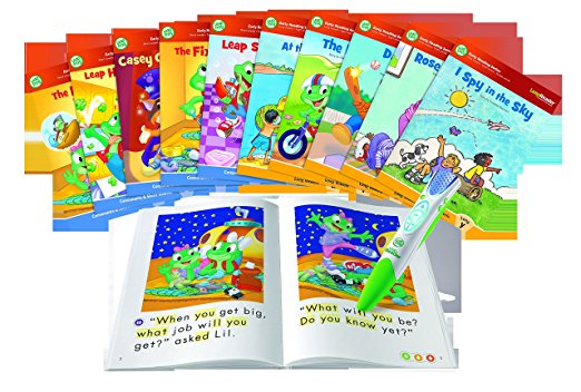 LeapFrog LeapReader System Learn to Read 10 Book Bundle