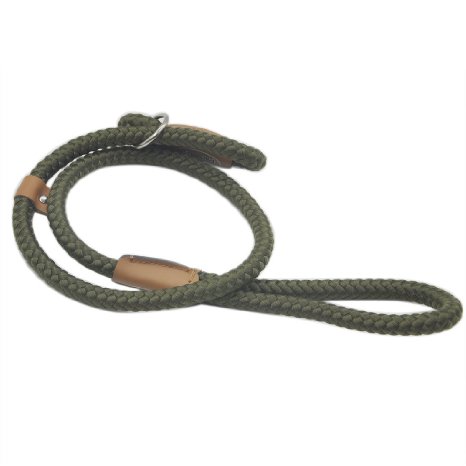 Pet Cuisine Dog Leash Training Slip Lead Puppy Nylon Rope Adjustable Loop Collar